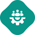 Community teamwork icon